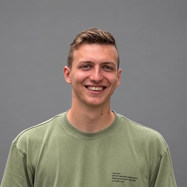 Portret van Xander van der Ham
